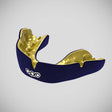 Dark Blue/Gold Opro Instant Custom-Fit Single Colour Mouth Guard at Bytomic Trade and Wholesale