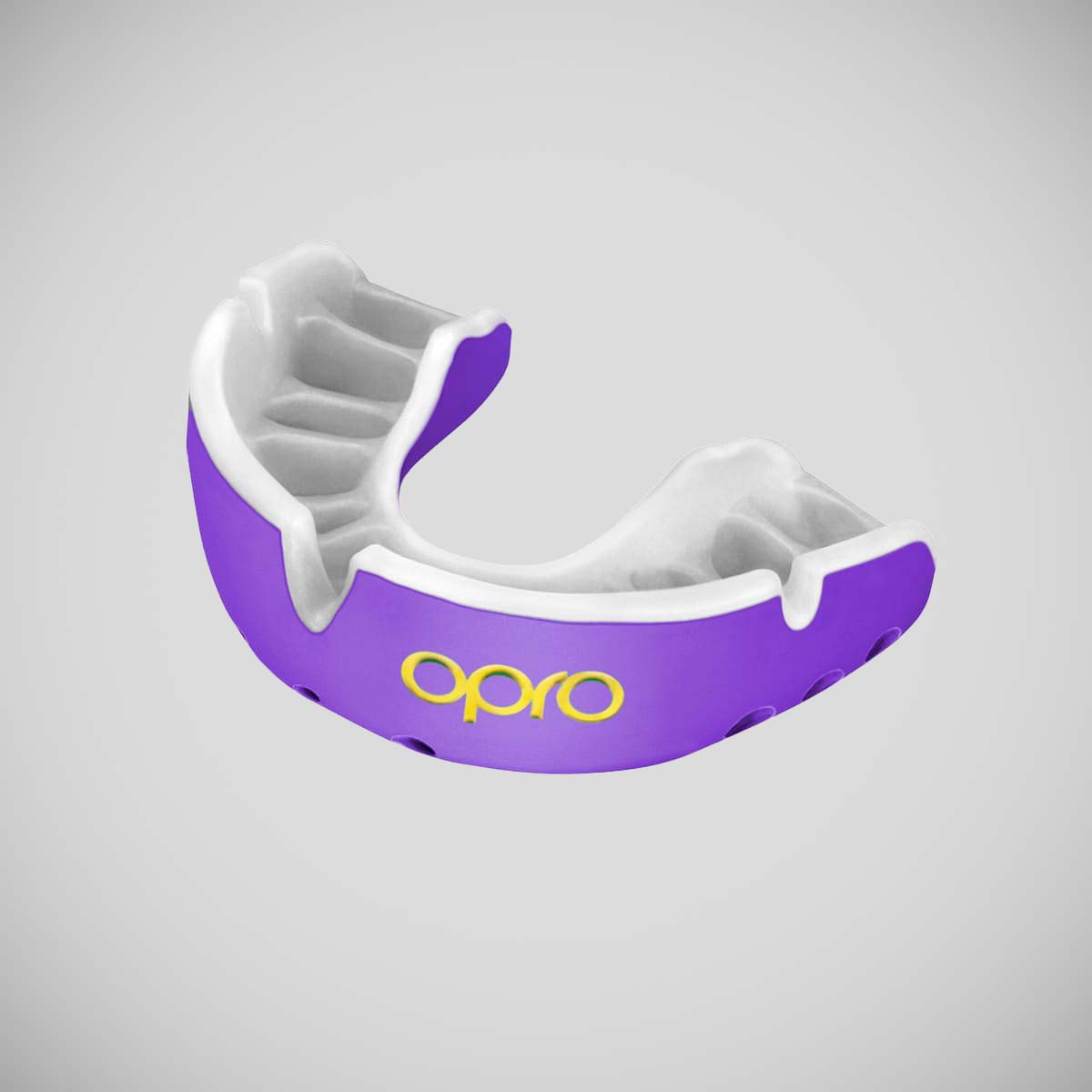 Purple/Pearl Opro Junior Gold Self-Fit Mouth Guard at Bytomic Trade and Wholesale