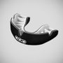Black/White Opro Junior Instant Custom-Fit Single Colour Mouth Guard