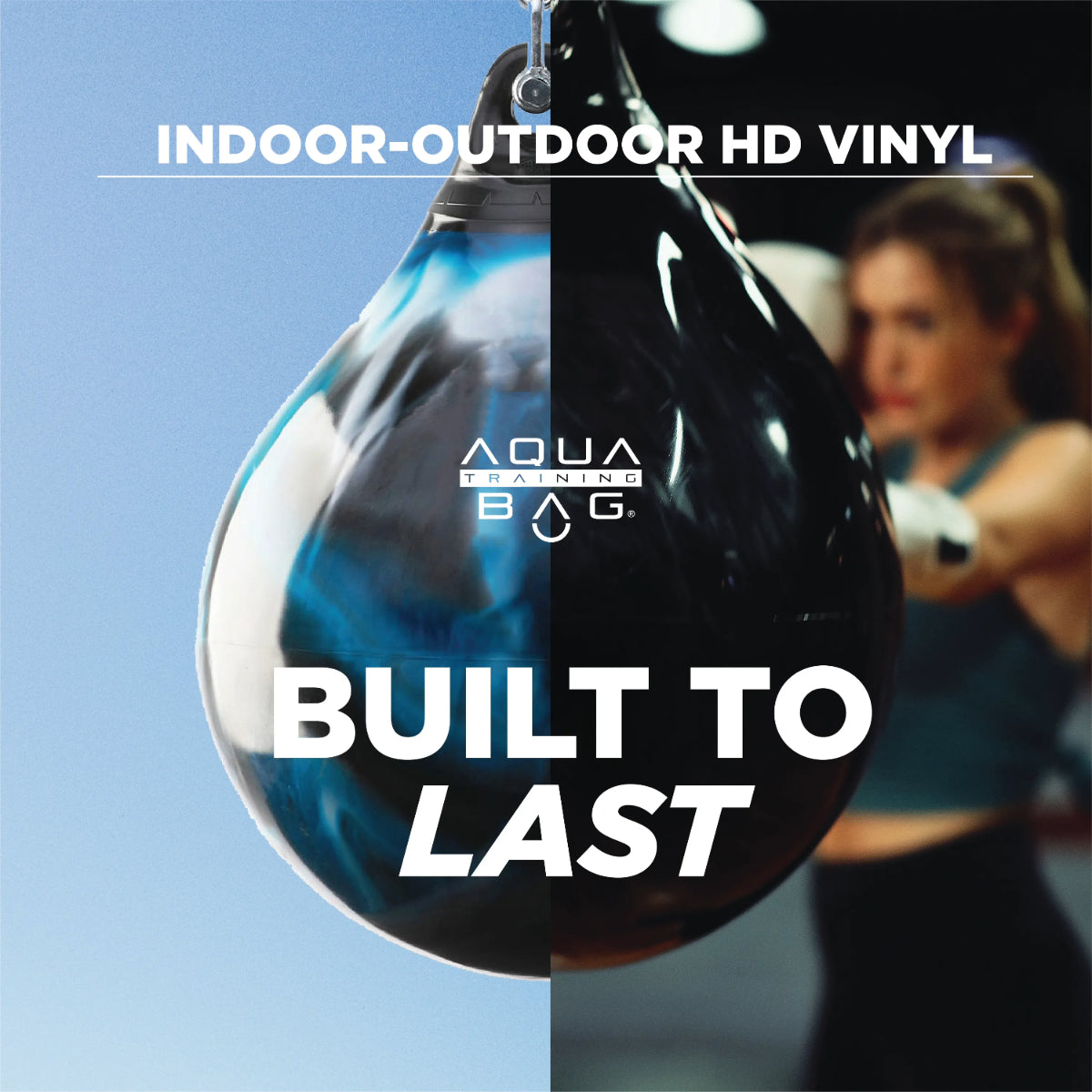 Orange Aqua 18" 120lb Punching Bag at Bytomic Trade and Wholesale