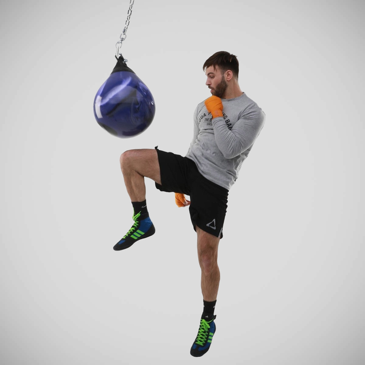 Purple Aqua 15" 75lb Energy Punching Bag at Bytomic Trade and Wholesale