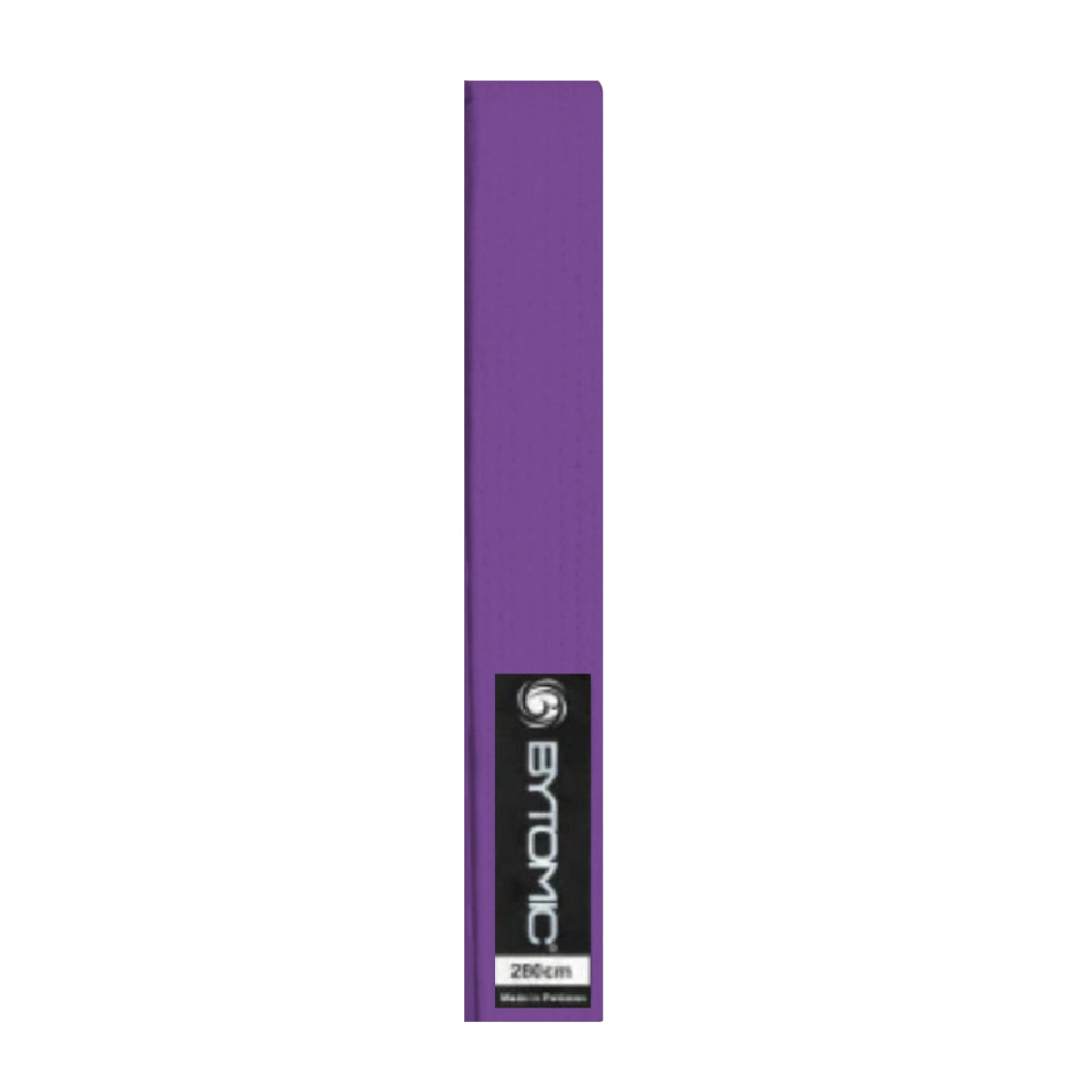 Purple Bytomic 100% Cotton Solid Colour Martial Arts Belt at Bytomic Trade and Wholesale