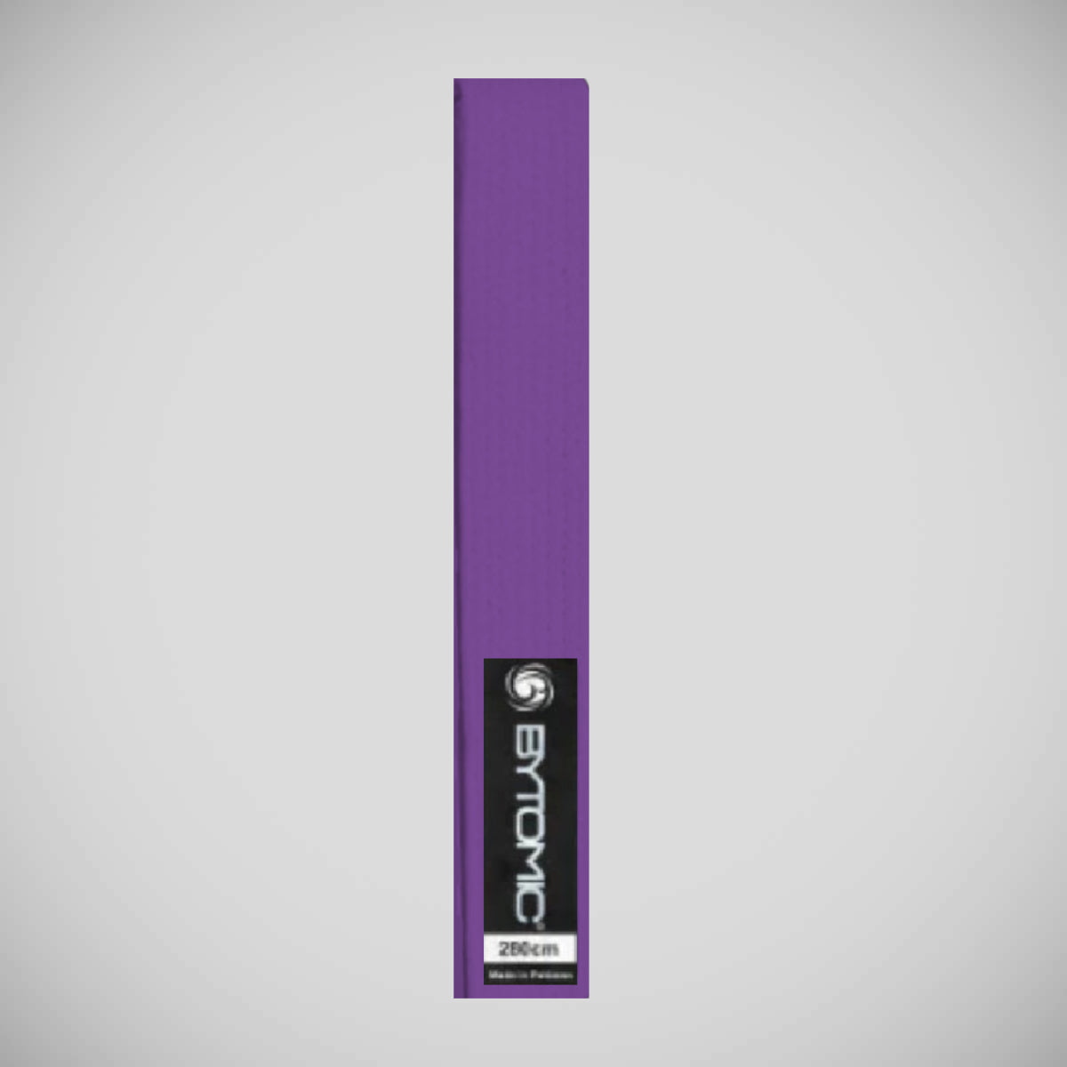 Purple Bytomic 100% Cotton Solid Colour Martial Arts Belt at Bytomic Trade and Wholesale