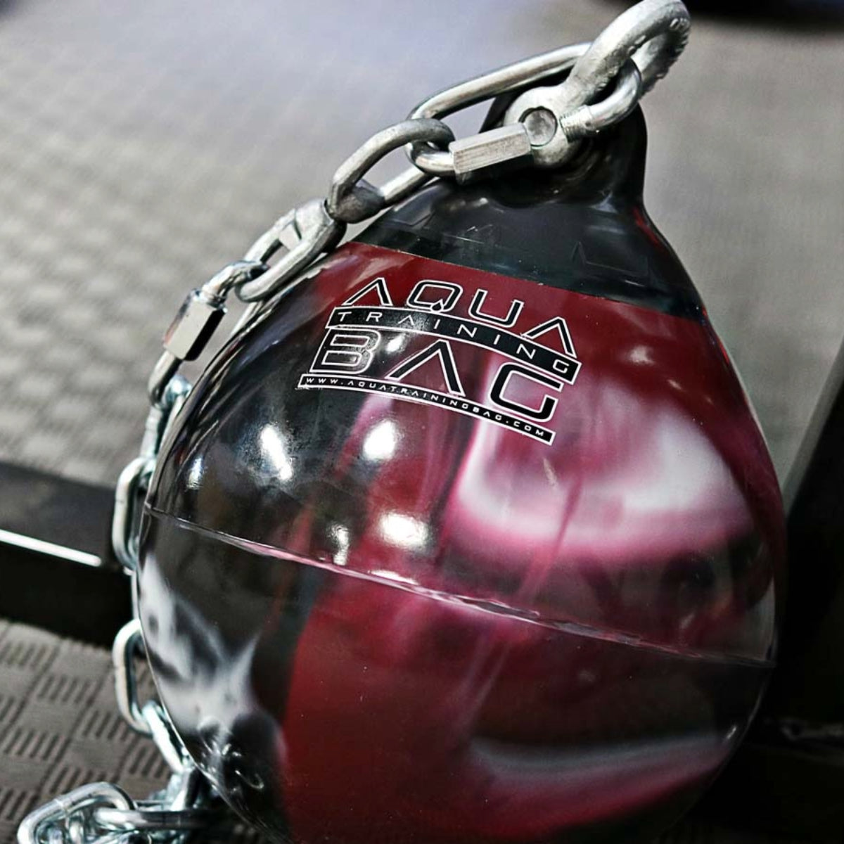 Red Aqua 15" 75lb Energy Punching Bag at Bytomic Trade and Wholesale