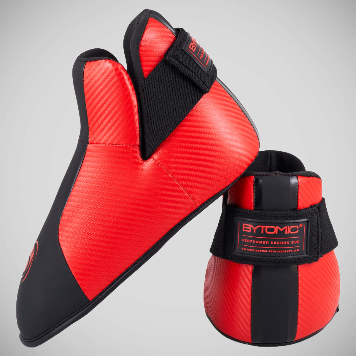 Red/Black Bytomic Performer Carbon Evo Pointfighter Kicks at Bytomic Trade and Wholesale