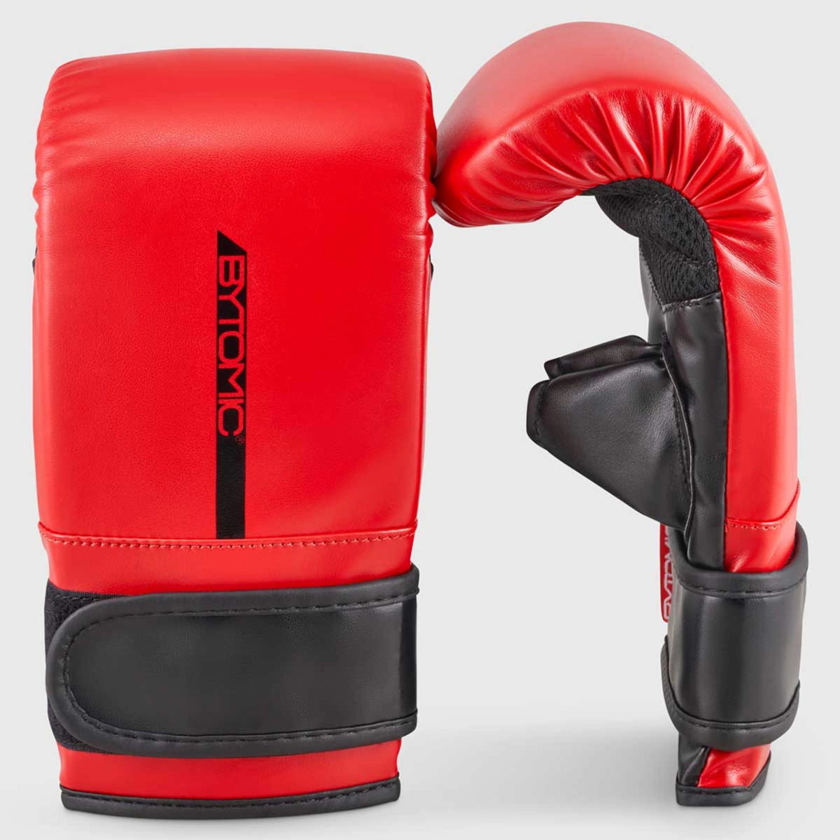 Red/Black Bytomic Red Label Bag Gloves at Bytomic Trade and Wholesale