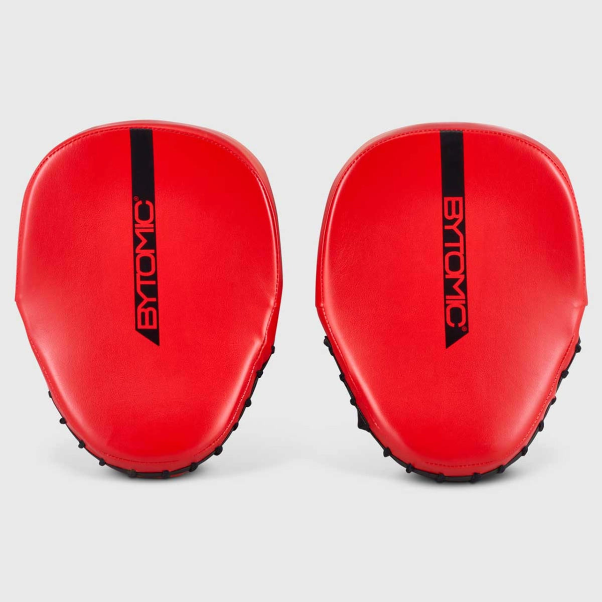 Red/Black Bytomic Red Label Focus Mitts at Bytomic Trade and Wholesale