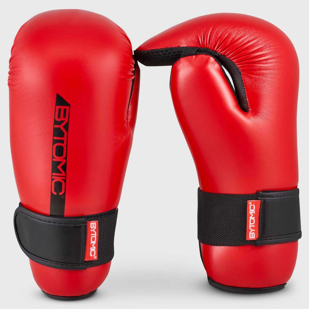 Red/Black Bytomic Red Label Pointfighter Gloves at Bytomic Trade and Wholesale