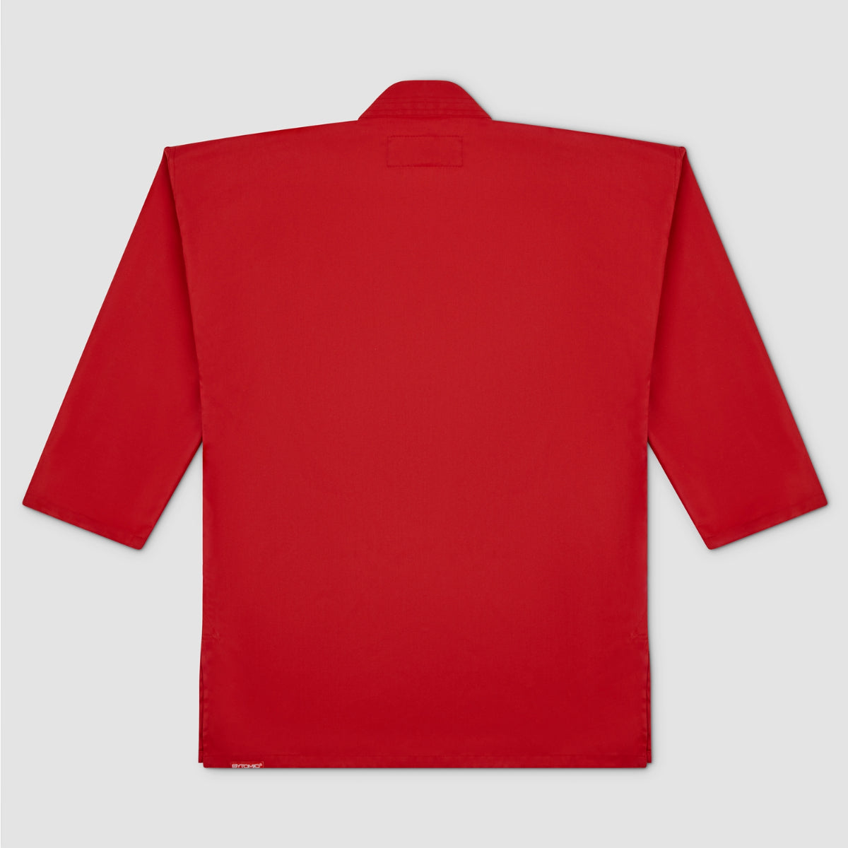 Red Bytomic Red Label V-Neck Adult Martial Arts Uniform at Bytomic Trade and Wholesale