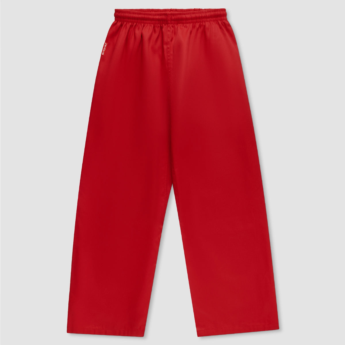 Red Bytomic Red Label V-Neck Adult Martial Arts Uniform at Bytomic Trade and Wholesale