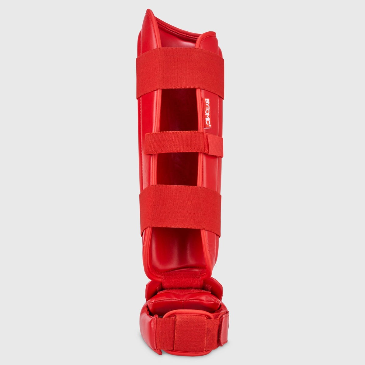 Red/White Bytomic Red Label Karate Shin/Instep at Bytomic Trade and Wholesale