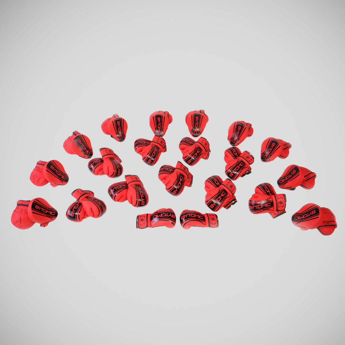 Red/Black Bytomic Axis V2 Focus Mitt and Boxing Glove Pack at Bytomic Trade and Wholesale