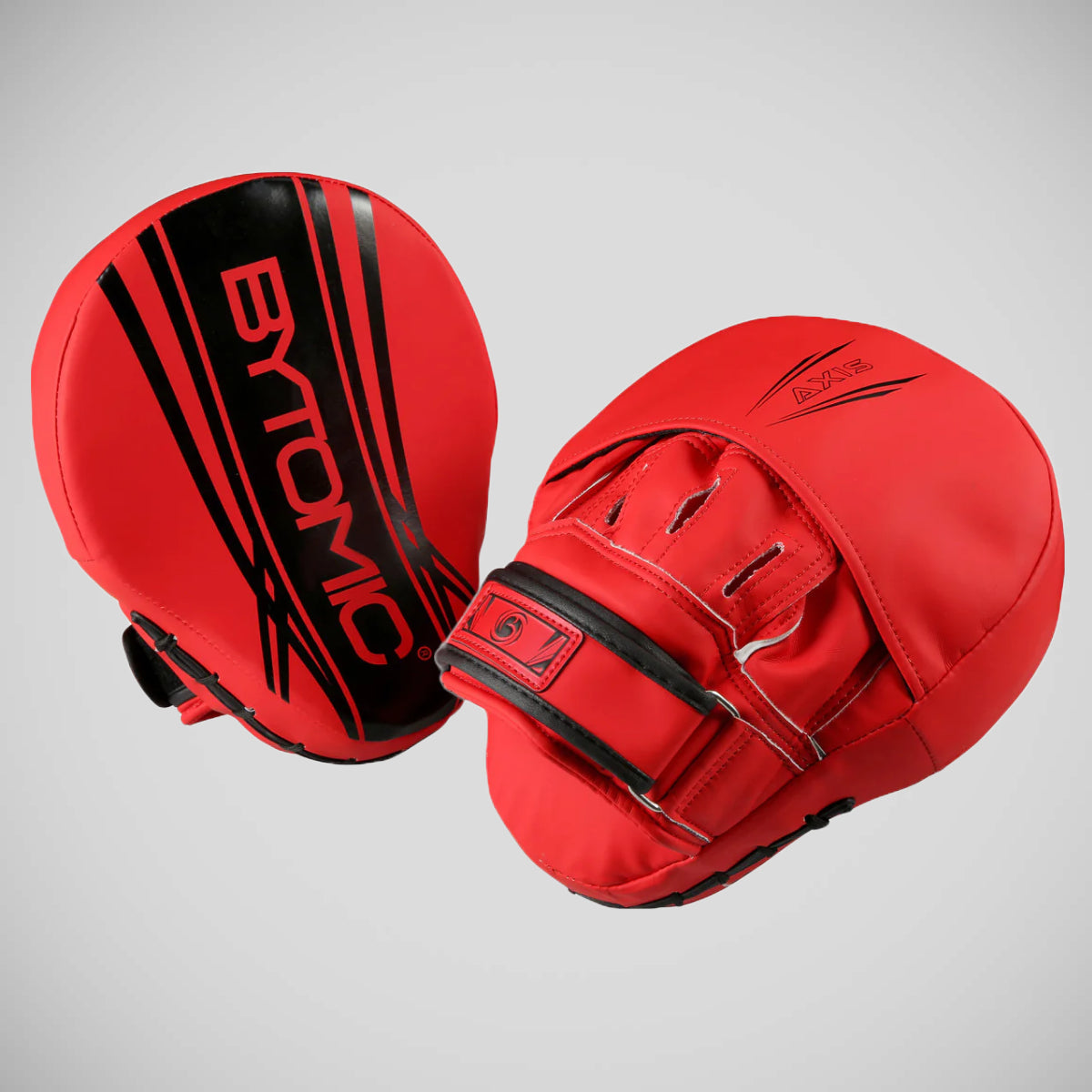 Red/Black Bytomic Axis V2 Focus Mitts at Bytomic Trade and Wholesale