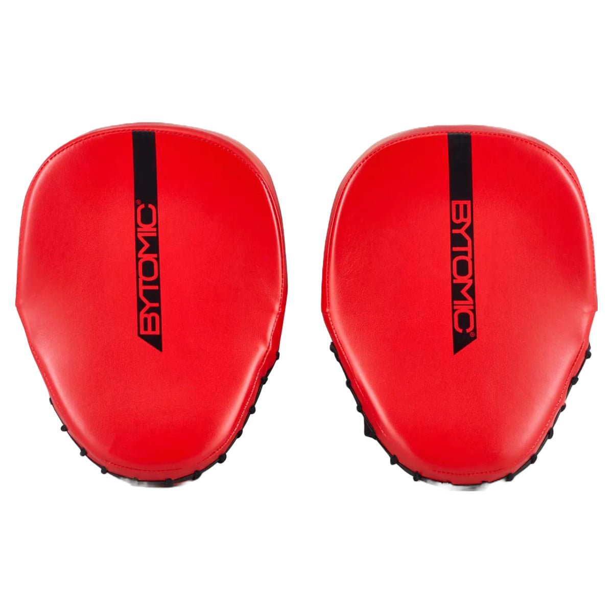 Red/Black Bytomic Red Label Kids Focus Mitts at Bytomic Trade and Wholesale