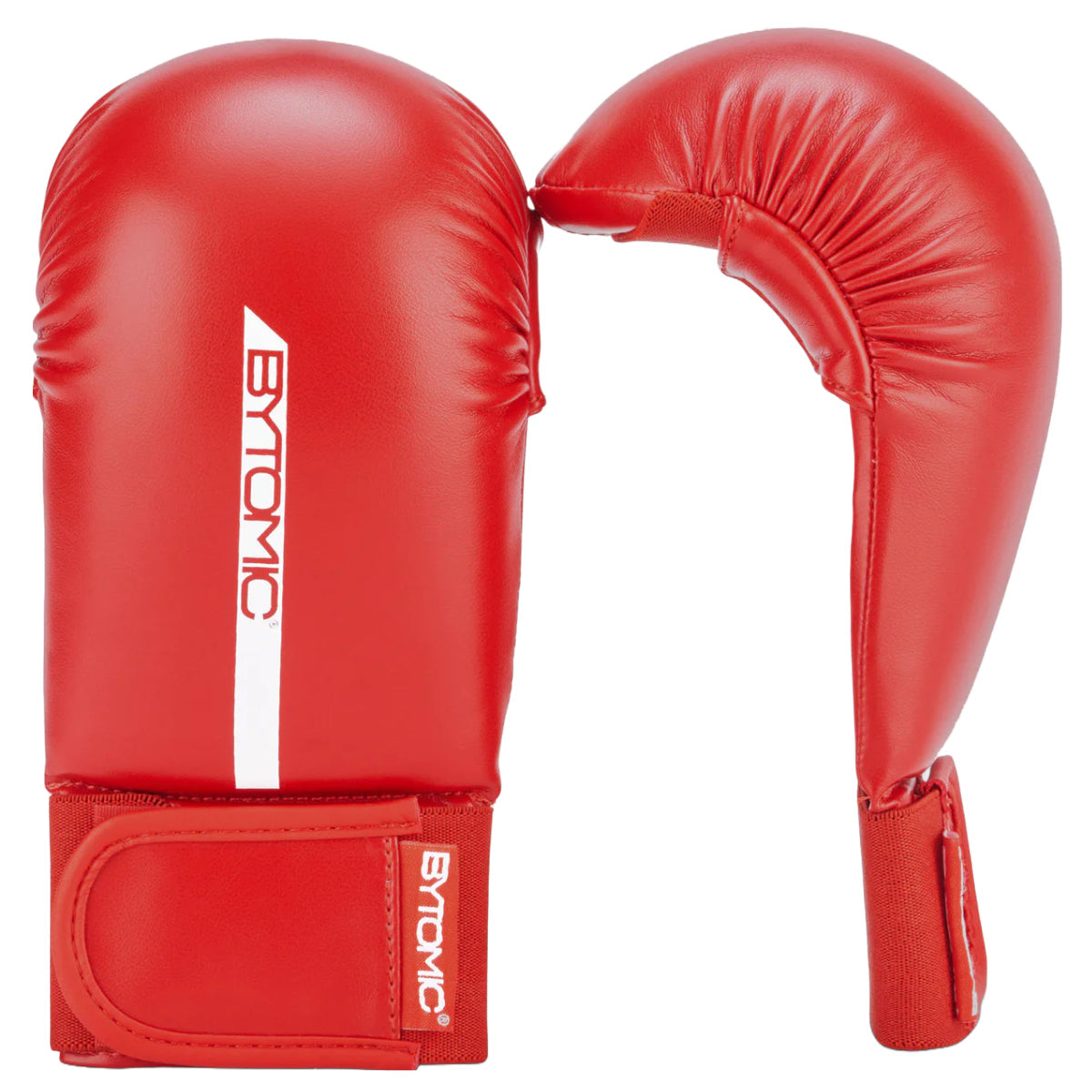 Red/White Bytomic Red Label Karate Mitt Without Thumb at Bytomic Trade and Wholesale