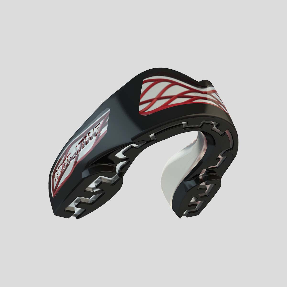 Black/Red SafeJawz Nitro Mouth Guard at Bytomic Trade and Wholesale