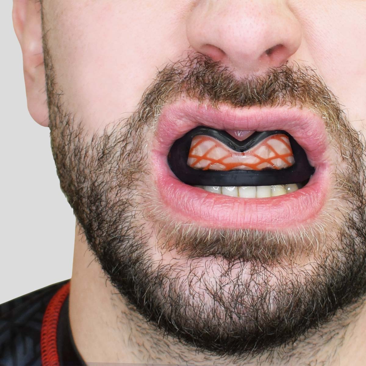 Black/Red SafeJawz Nitro Mouth Guard at Bytomic Trade and Wholesale