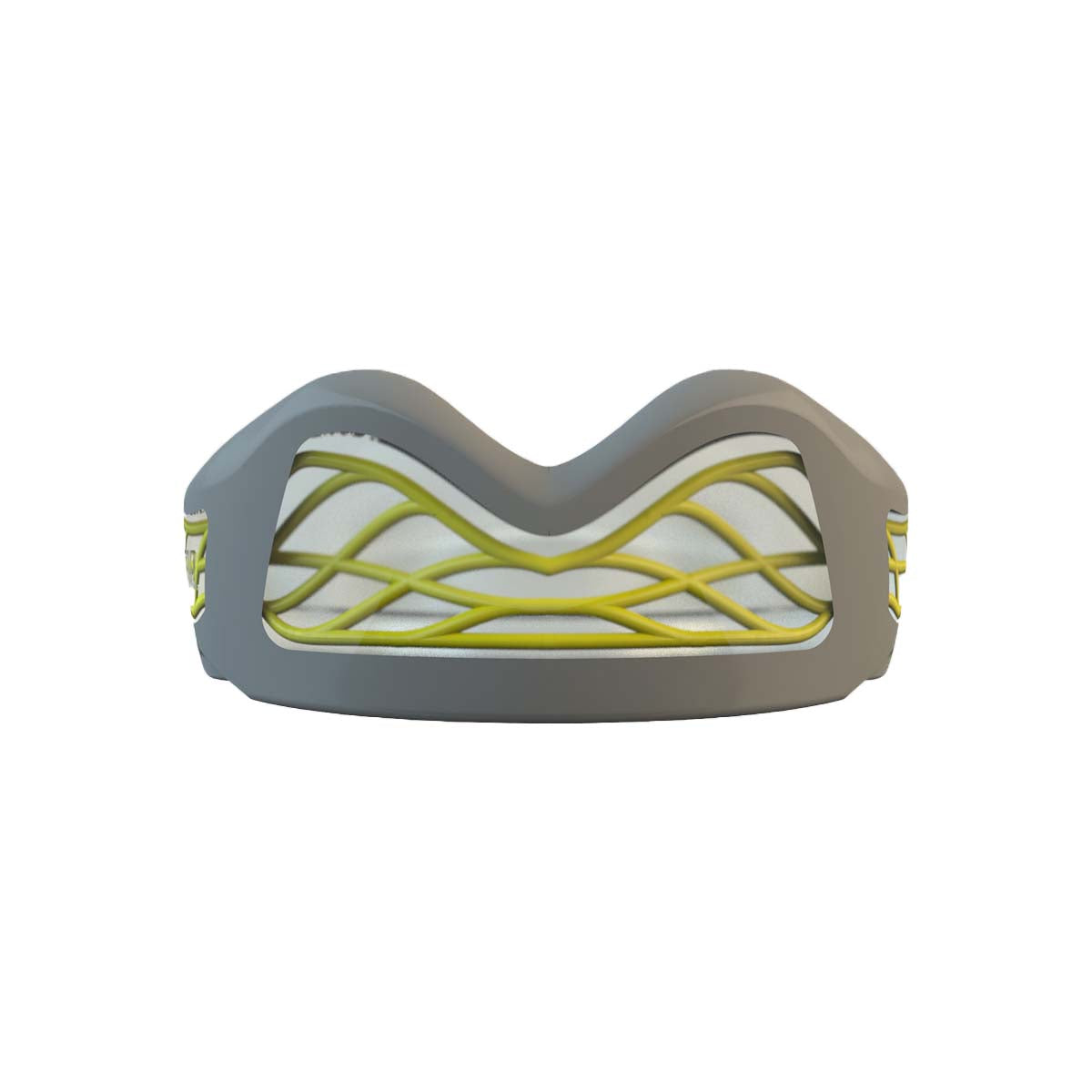 Grey/Yellow SafeJawz Nitro Mouth Guard at Bytomic Trade and Wholesale
