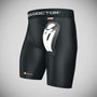 Black Shock Doctor Core Compression Short/Bioflex Cup