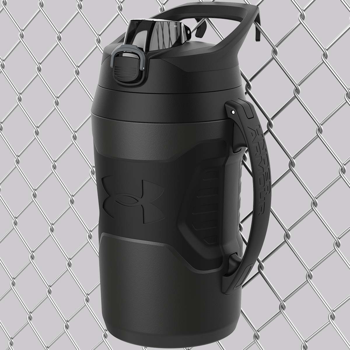 Black Under Armour Playmaker Jug 1.9L Sports Bottle at Bytomic Trade and Wholesale
