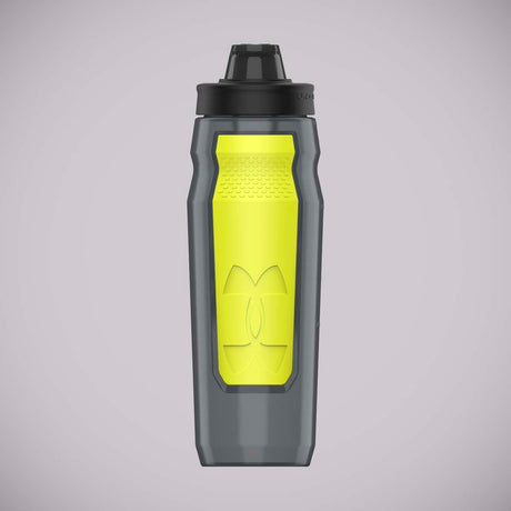 Black/Yellow Under Armour Playmaker Squeeze 950ml Sports Bottle    at Bytomic Trade and Wholesale