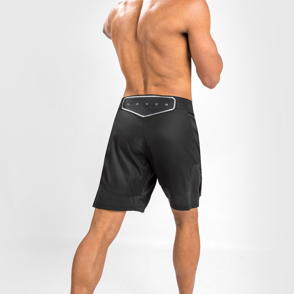 Black/Grey Venum Biomecha Fightshorts    at Bytomic Trade and Wholesale