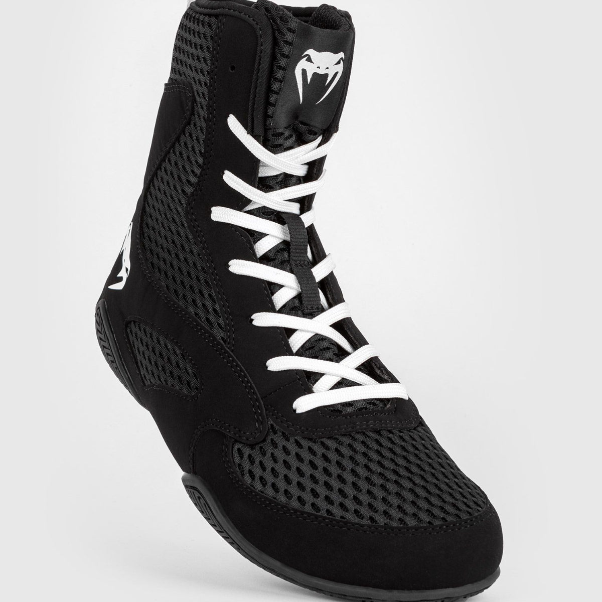 Black/White Venum Contender Boxing Shoes at Bytomic Trade and Wholesale