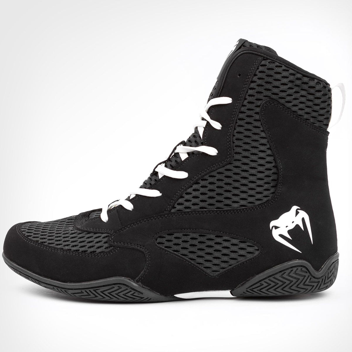 Black/White Venum Contender Boxing Shoes at Bytomic Trade and Wholesale
