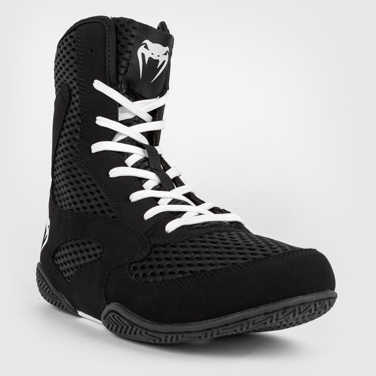 Black/White Venum Contender Boxing Shoes at Bytomic Trade and Wholesale