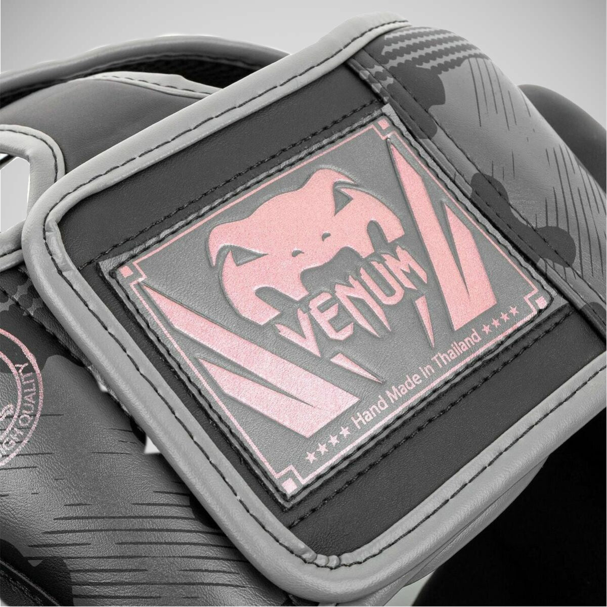 Black/Pink Venum Elite Head Guard at Bytomic Trade and Wholesale