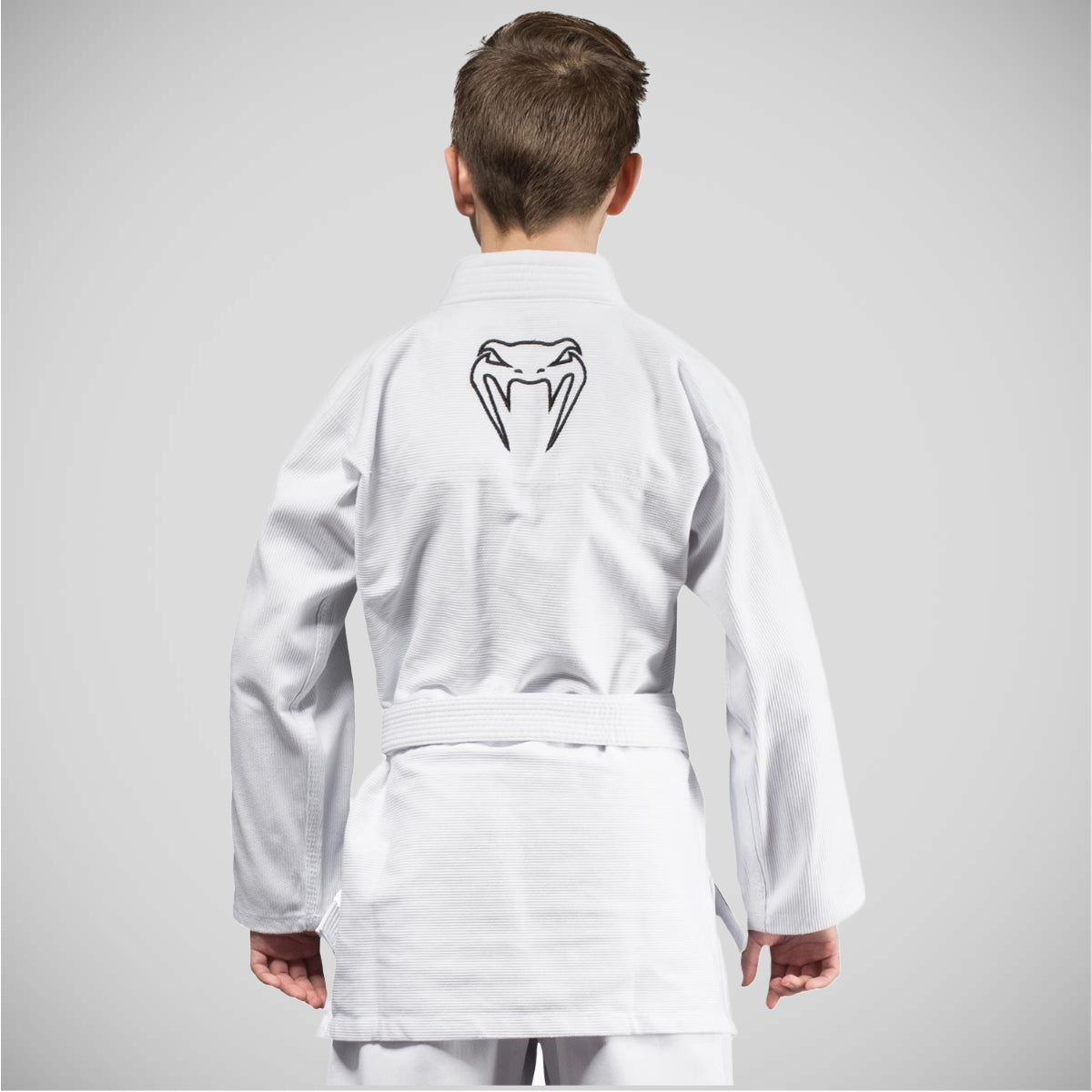 White Venum Contender Kids BJJ Gi at Bytomic Trade and Wholesale