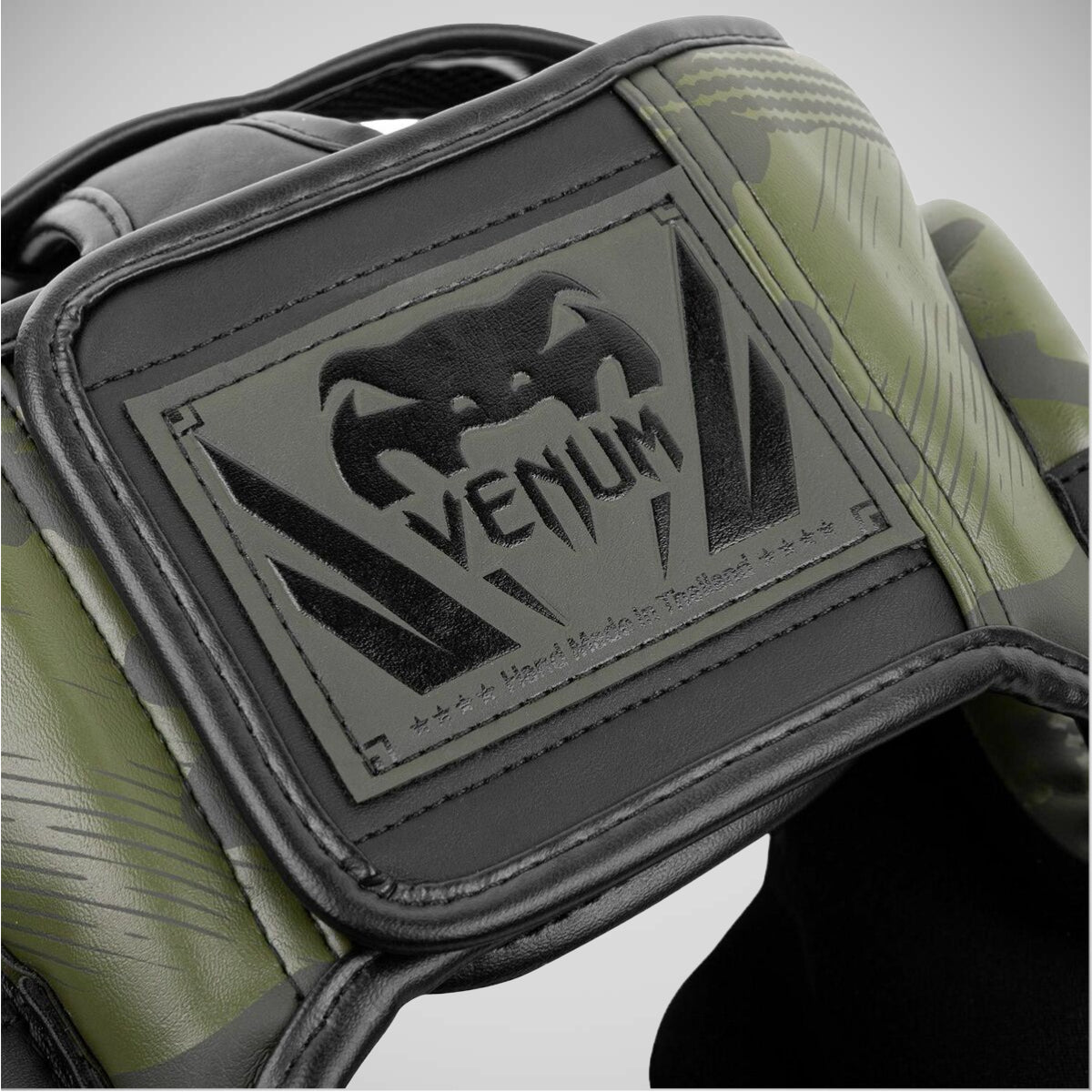 Khaki/Camo Venum Elite Head Guard at Bytomic Trade and Wholesale