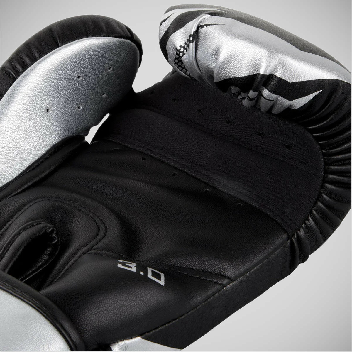 Venum Challenger 3.0 Boxing Gloves Black/Silver at Bytomic Trade and Wholesale