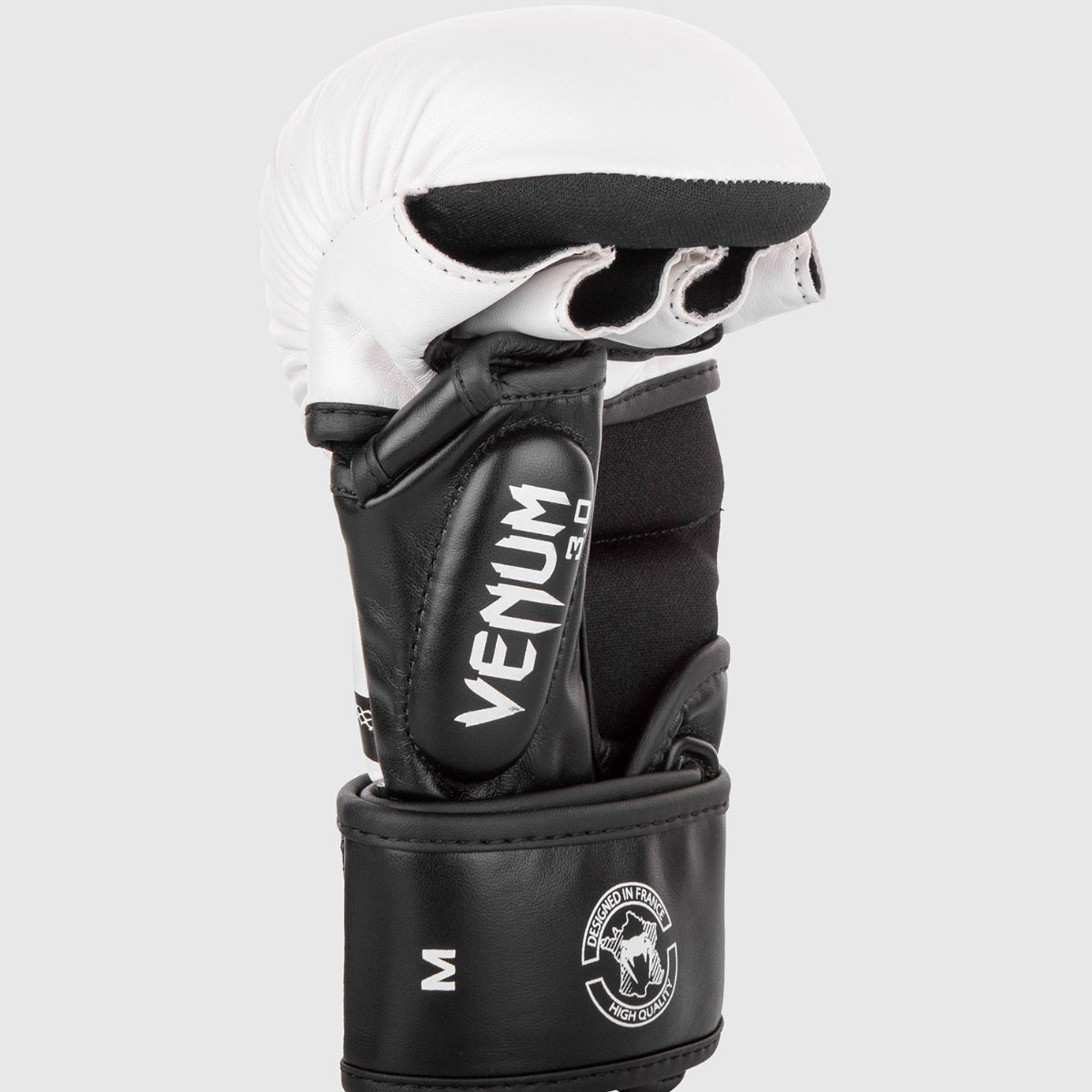 White/Black Venum Challenger 3.0 MMA Sparring Gloves at Bytomic Trade and Wholesale