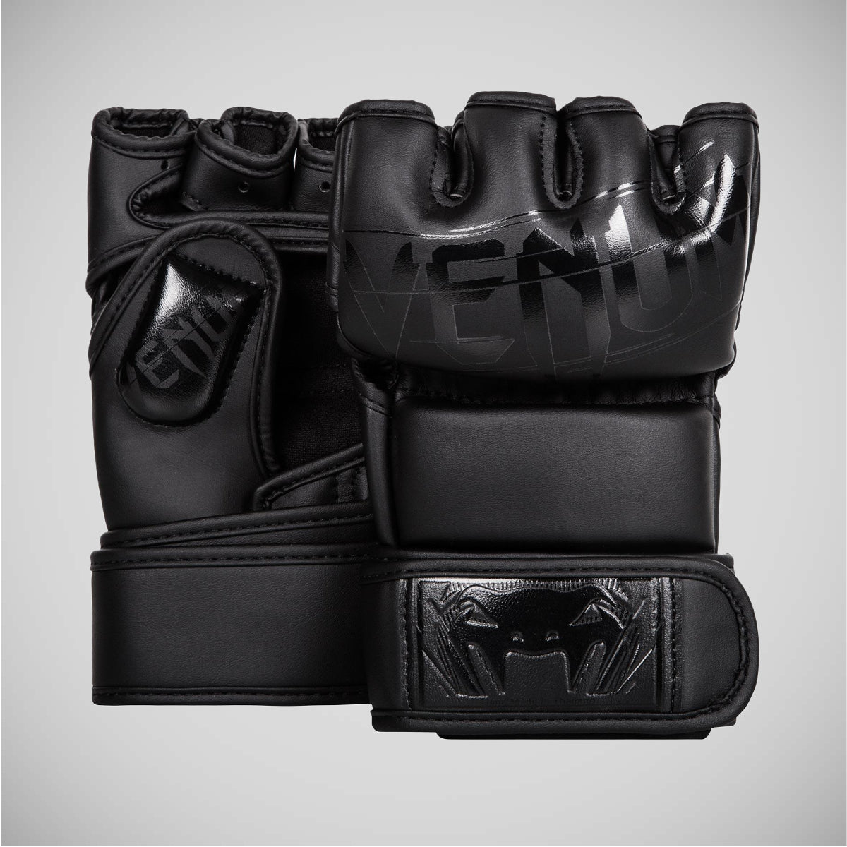 Black/Black Venum Undisputed 2.0 MMA Gloves at Bytomic Trade and Wholesale