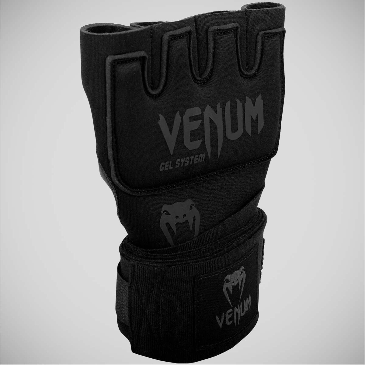 Black/Black Venum Kontact Gel Wrap Gloves at Bytomic Trade and Wholesale