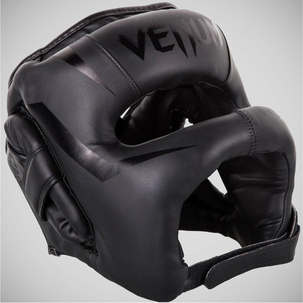 Matte Black Venum Elite Iron Headgear at Bytomic Trade and Wholesale