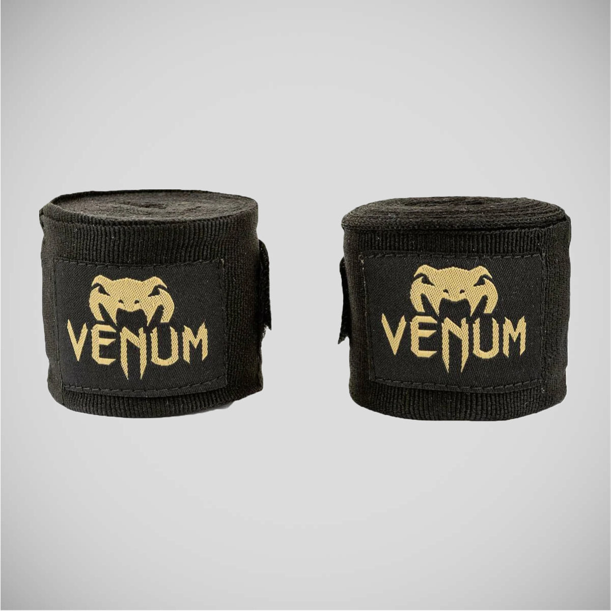 Black/Gold Venum Kontact 2.5m Hand Wraps at Bytomic Trade and Wholesale