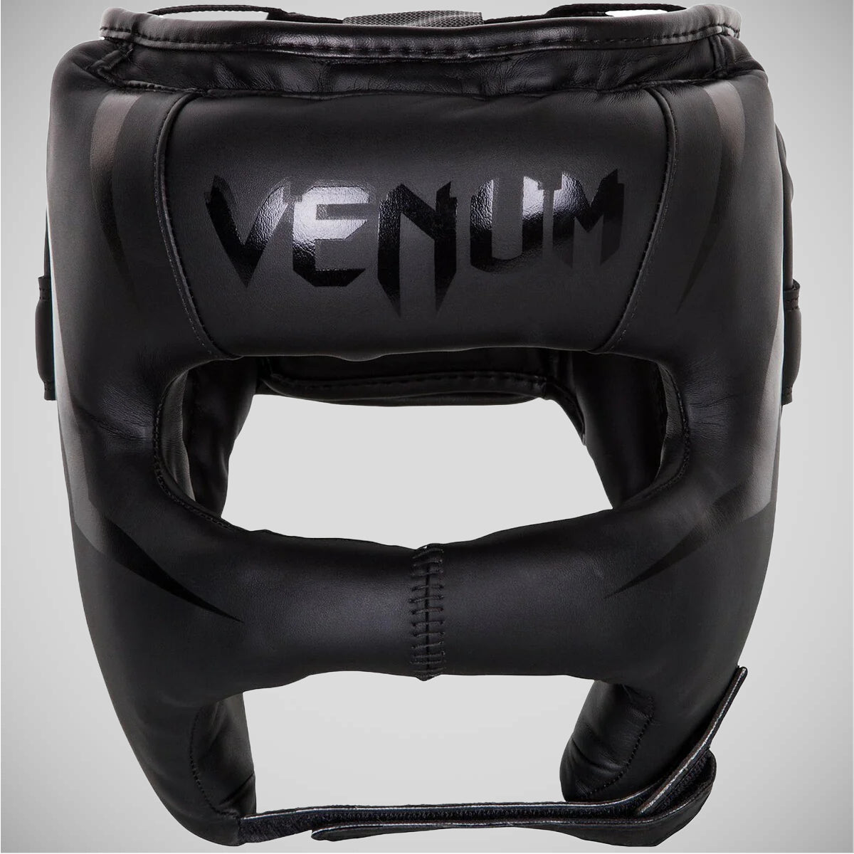 Matte Black Venum Elite Iron Headgear at Bytomic Trade and Wholesale