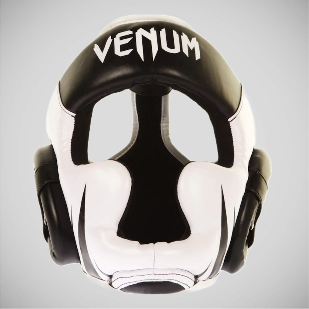 Black/White Venum Challenger 2.0 Head Guard at Bytomic Trade and Wholesale