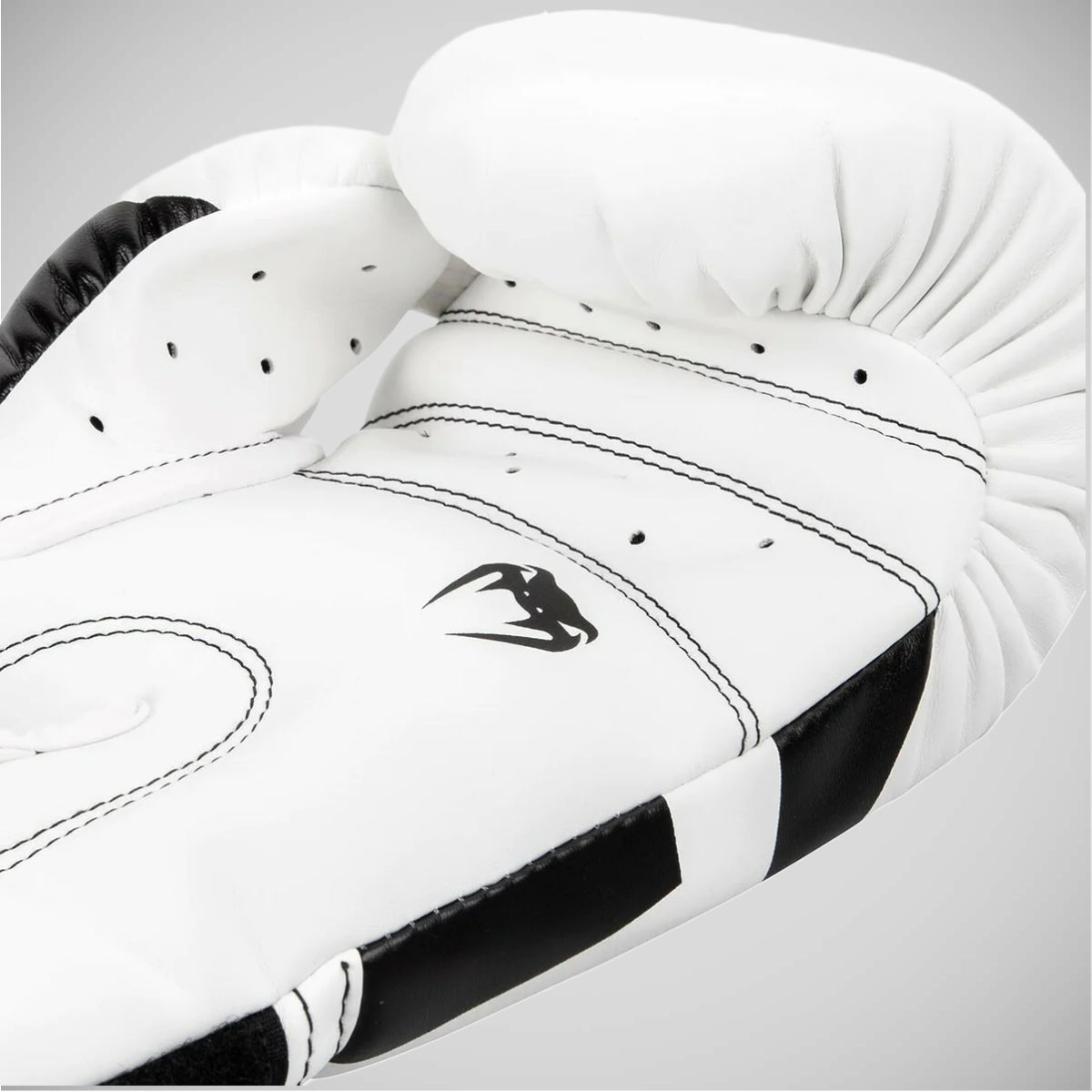 White/Black Venum Elite Boxing Gloves at Bytomic Trade and Wholesale