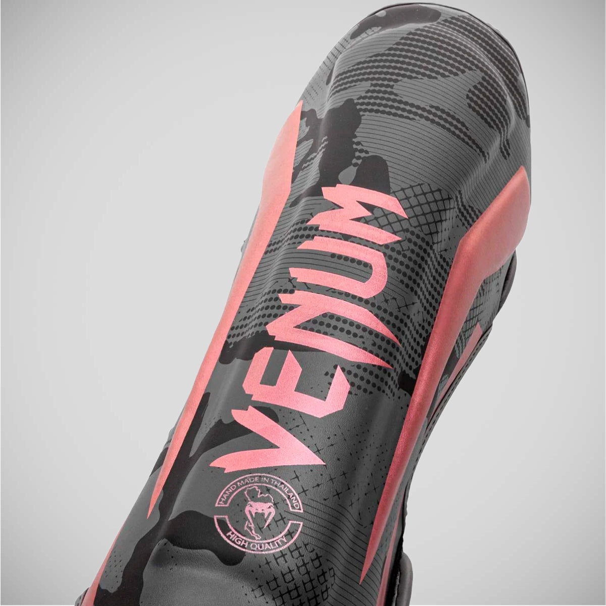 Black/Pink Venum Elite Shin Guards at Bytomic Trade and Wholesale
