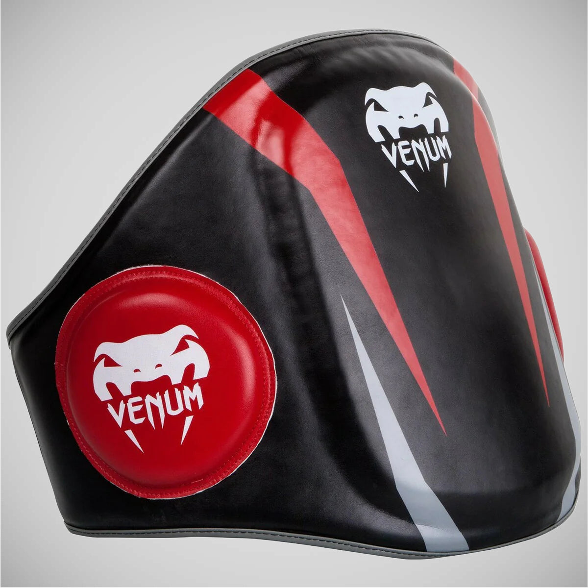 Black/White/Red Venum Elite Belly Protector at Bytomic Trade and Wholesale