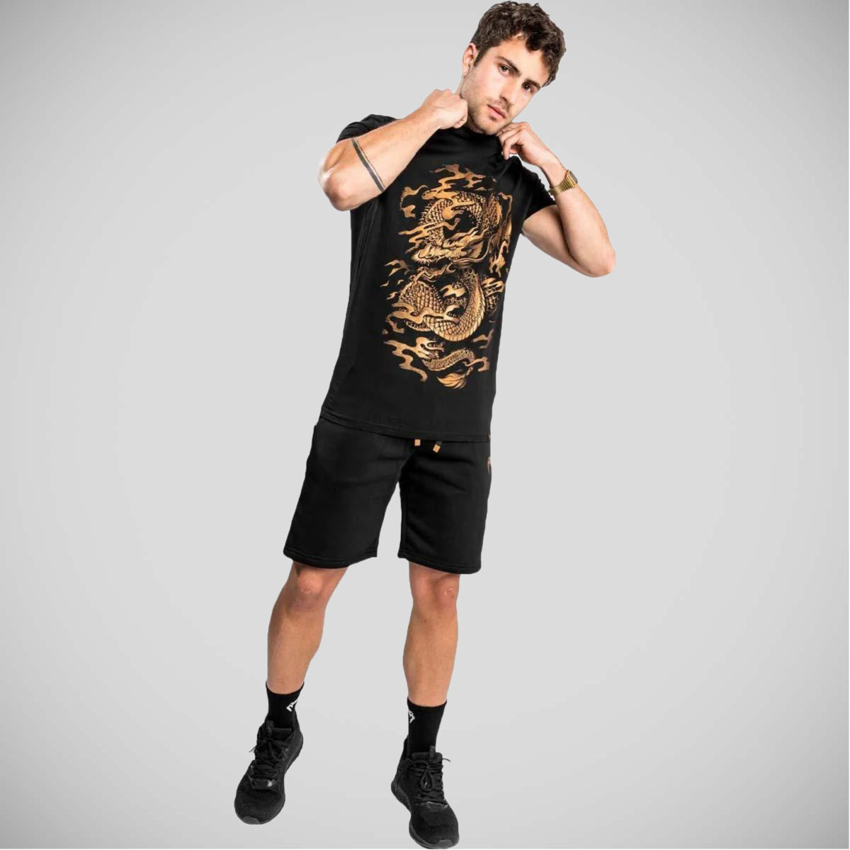 Black Venum Dragon's Flight T-Shirt at Bytomic Trade and Wholesale