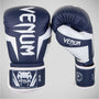 Navy/White Venum Elite Boxing Gloves