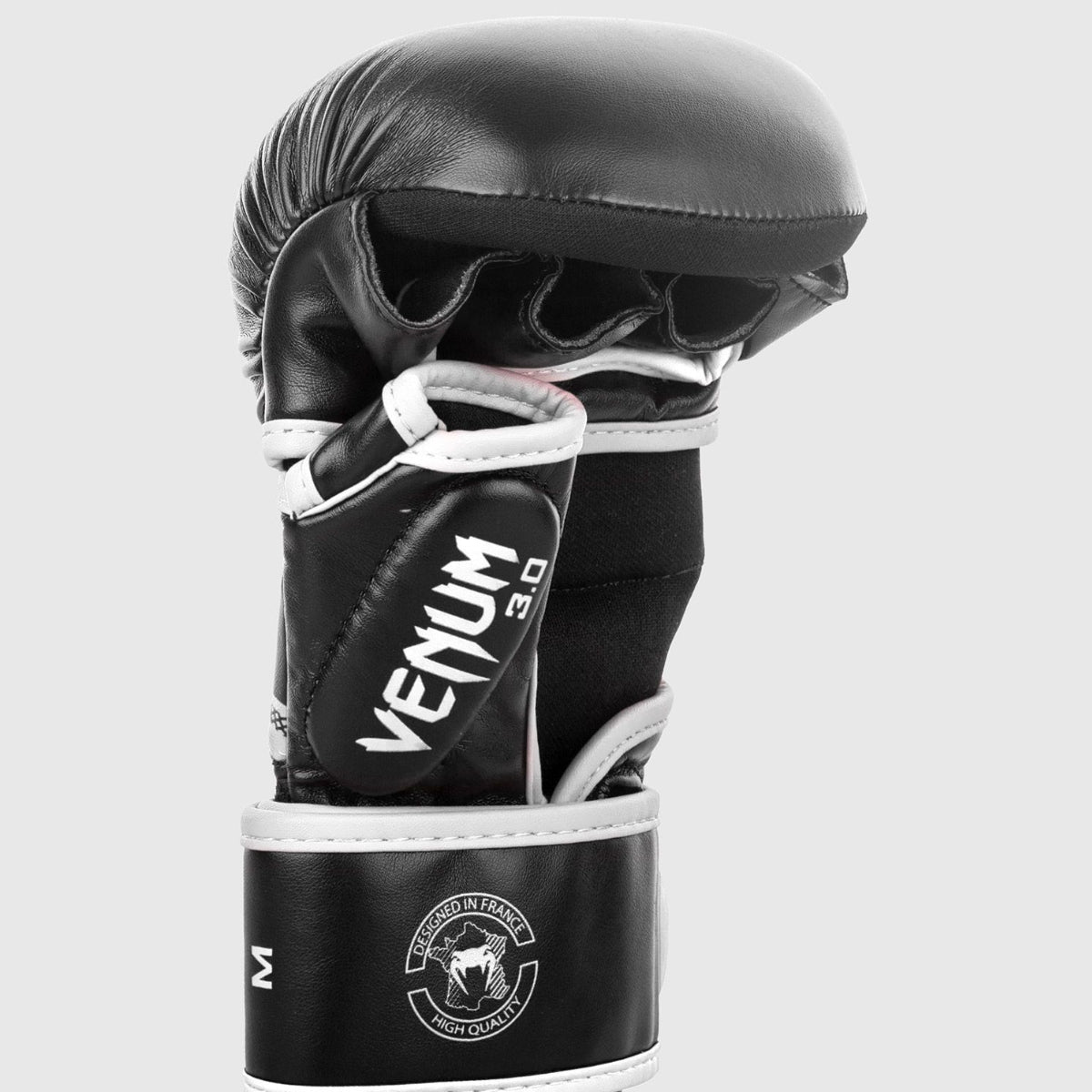 Black/White Venum Challenger 3.0 MMA Sparring Gloves at Bytomic Trade and Wholesale