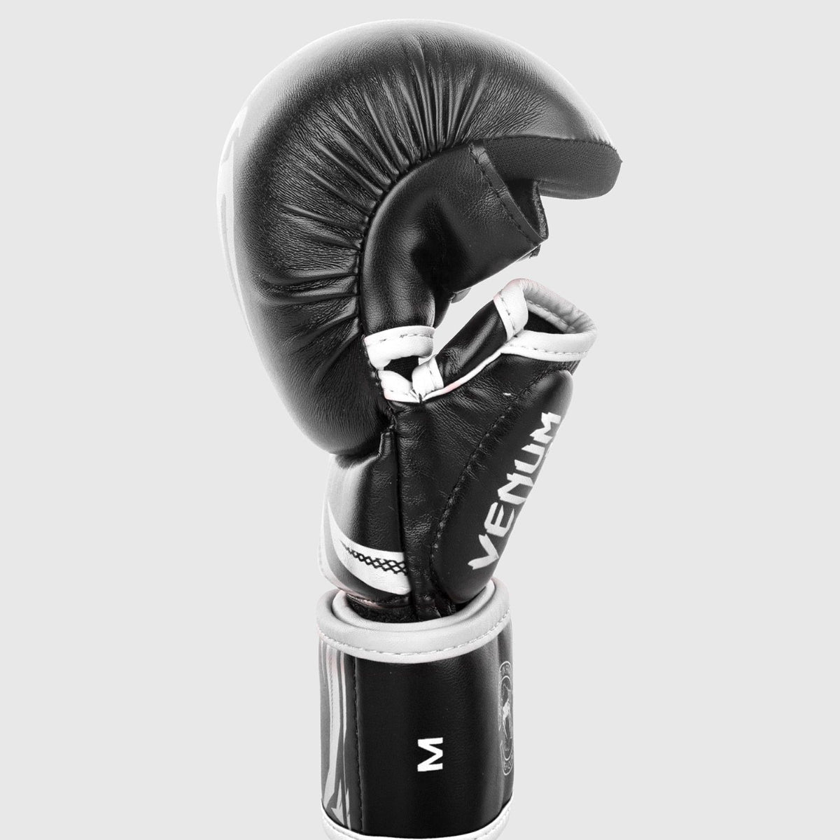 Black/White Venum Challenger 3.0 MMA Sparring Gloves at Bytomic Trade and Wholesale