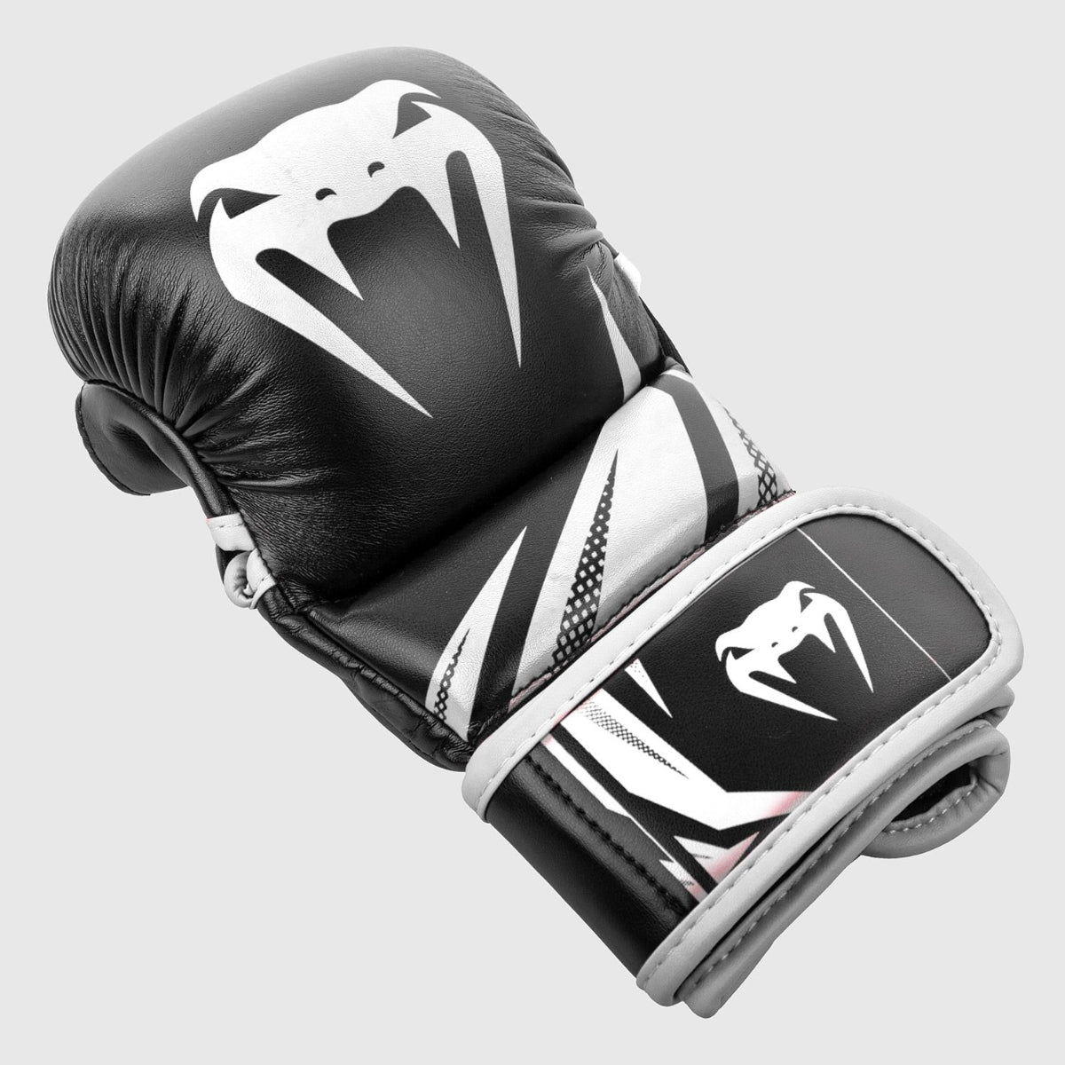 Black/White Venum Challenger 3.0 MMA Sparring Gloves at Bytomic Trade and Wholesale