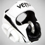 White/Black Venum Elite Head Guard