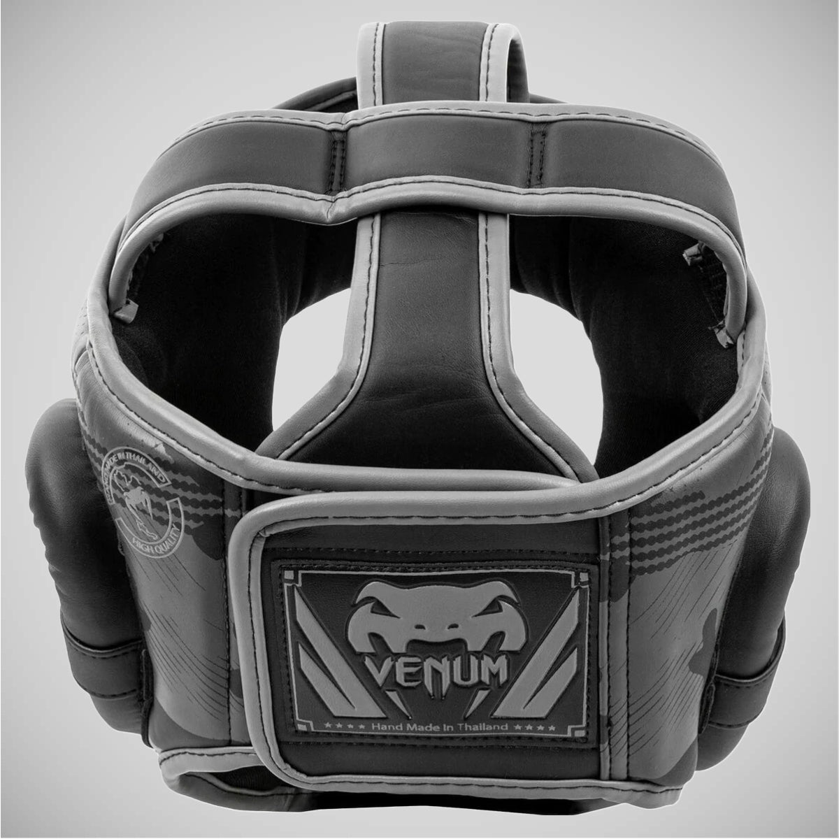 Black/Dark Camo Venum Elite Head Guard at Bytomic Trade and Wholesale